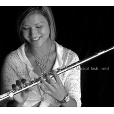 Mole flute 538 17B 925纯银笛头 